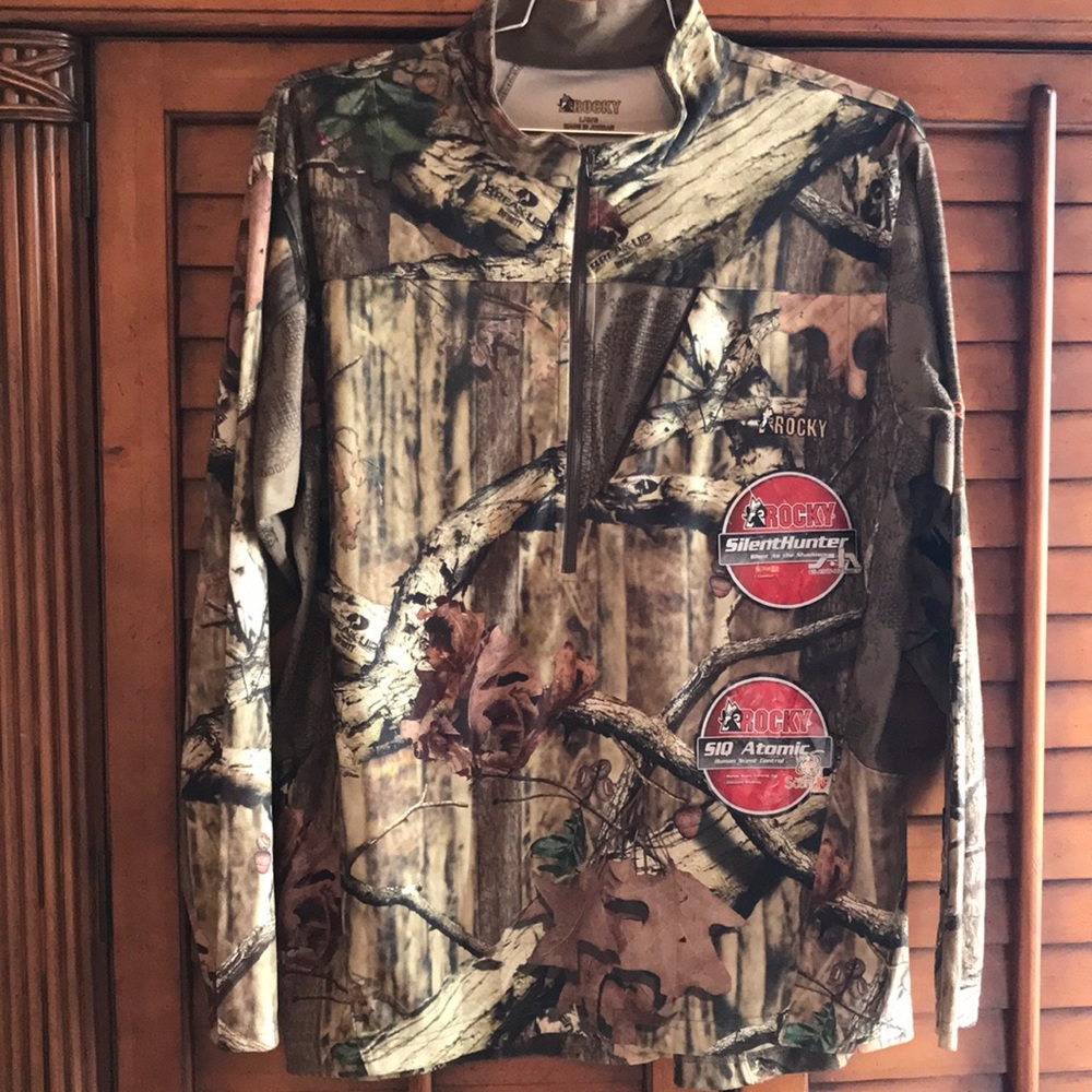 LS Camouflage Hunting Moisture Wicking Shirt Large